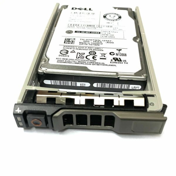 Dell 1.2TB 6G 10K 2.5" SAS 0T6TWN T6TWN HUC101212CSS600 HDD w/G176J – Bild 5