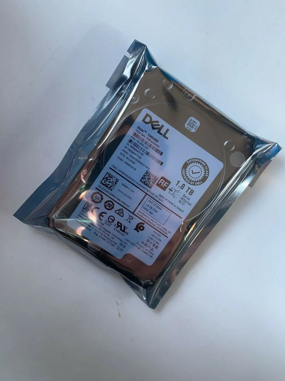 Dell JY57X 1.8TB SAS 10K RPM 12G 512e ST1800MM015 HDD Festplatte – Bild 6