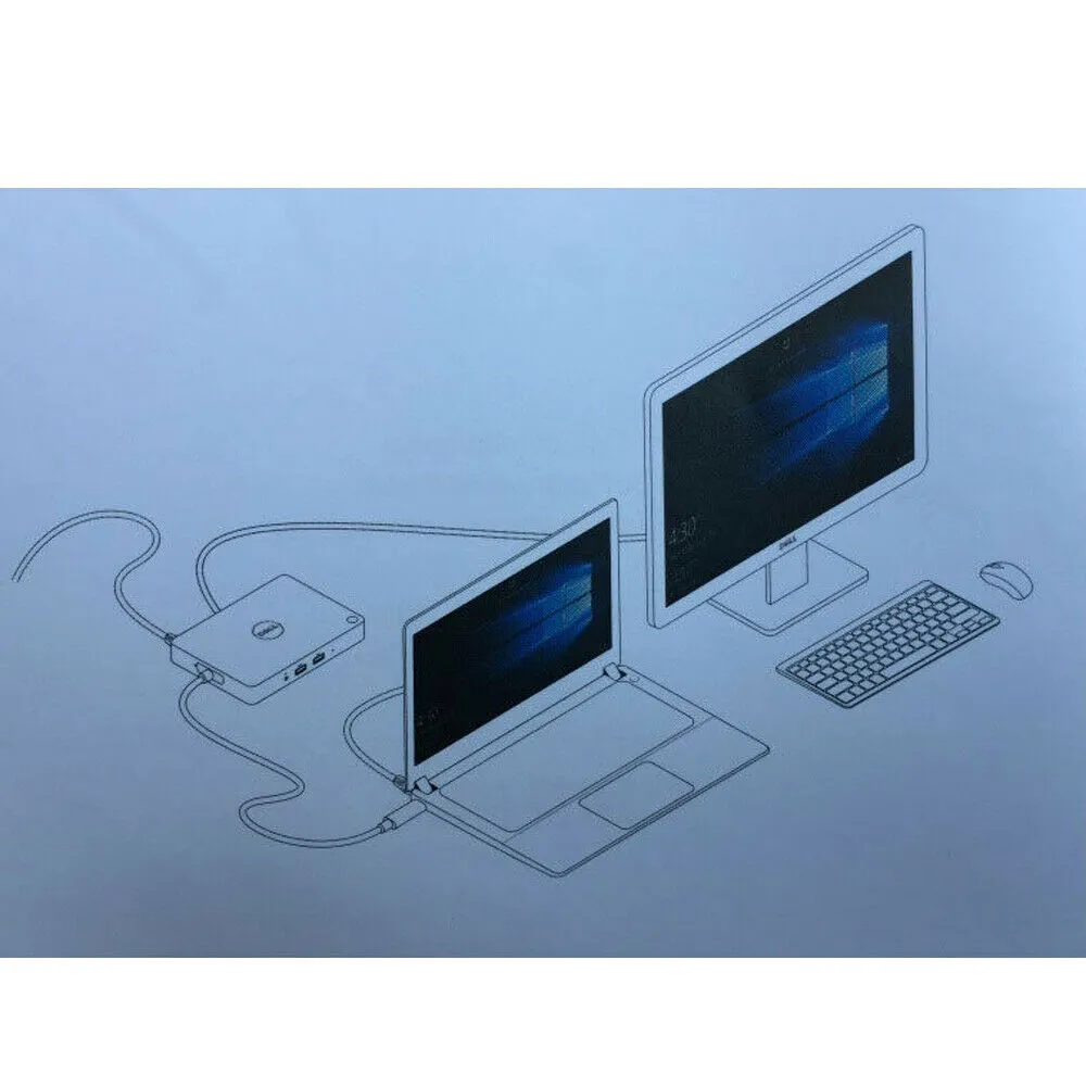 Dell WD15 4K USB-Type C Docking Station K17A K17A001 5FDDV mit 130W – Bild 6