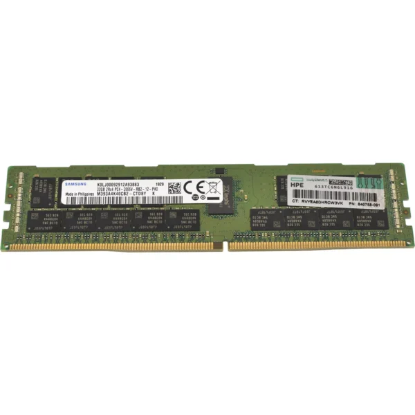 HP 32GB 2Rx4 PC4-2666V-R ECC RAM M393A4K40CB2-CTD 840758-091 850881-001 815100-B21 – Bild 3