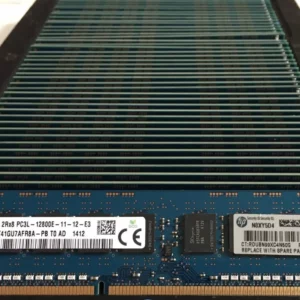 HP 713752-081 715281-001 DDR3-1600 PC3L-12800E ECC UDIMM 2Rx8 CL11 1.35V RAM