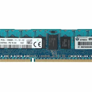 HP 731656-081 8GB PC3L-12800R DDR3 1600 Mhz ECC Reg. RAM HMT41GR7BFR4A-PB