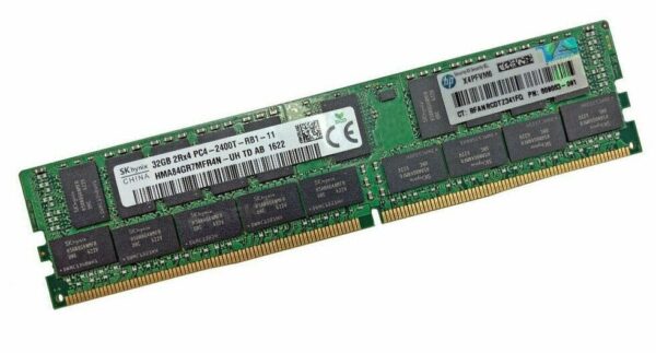 HP 805351-B21 809083-091 819412-001 HMA84GR7MFR4N-UH 32GB DDR4-2400MHz PC4-19200 ECC Ram