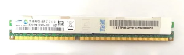 IBM 8GB DDR3-1066 PC3-8500R 4Rx8 RDIMM 77P8692 M392B1K73CM0-YF8