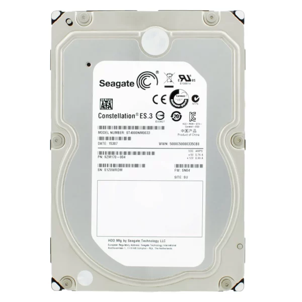 Seagate Constellation ES.3 4TB 3.5" 7.2K 6Gb/s 128Mb SATA Festplatte HDD ST4000NM0033 – Bild 3
