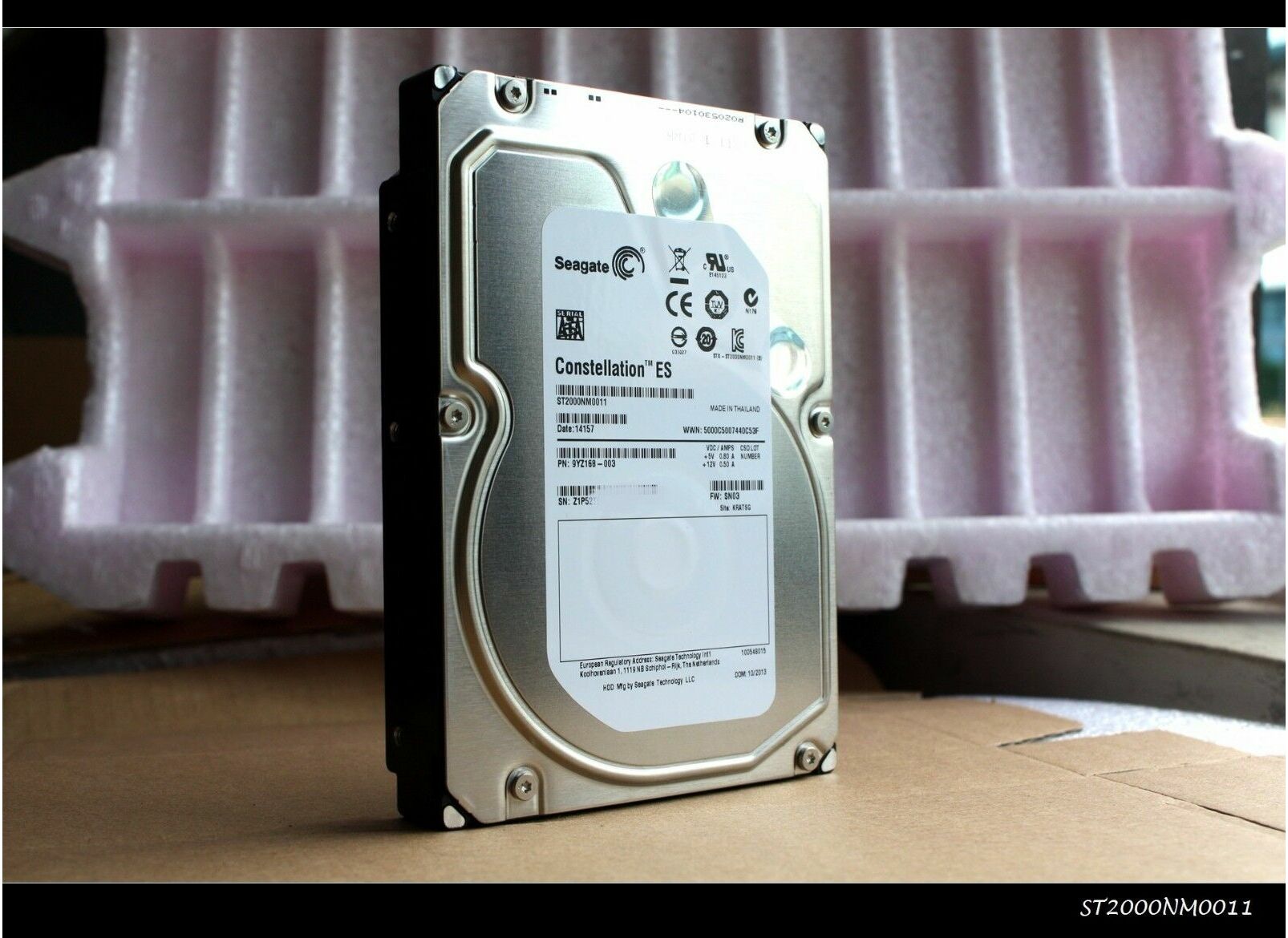 Seagate Constellation ES 3.5" 2TB SATA 7200 rpm 6Gb/s 64Mb Cache ST2000NM0011