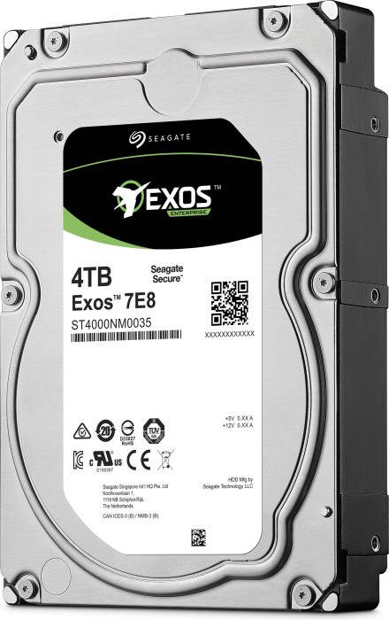 Seagate Exos E 7E8 4TB 3.5" 512n 12Gb/s 128Mb Cache SAS Festplatte ST4000NM0025 – Bild 6