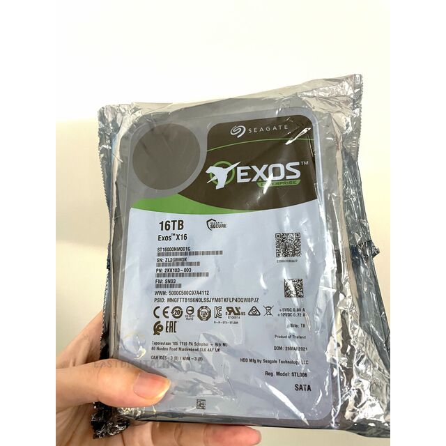 Seagate Exos X16 ST16000NM001G 16TB 3.5" 6Gb 512e SATA Enterprise Hard Drive – Bild 4