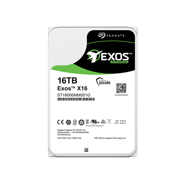 Seagate Exos X16 ST16000NM001G 16TB 3.5" 6Gb 512e SATA Enterprise Hard Drive – Bild 3
