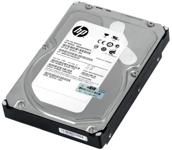 HP 507613-002 507618-004 MB2000FAMYV ST32000444SS ES 3,5" 6Gb/s 7.2K 2TB SAS Festplatte – Bild 3