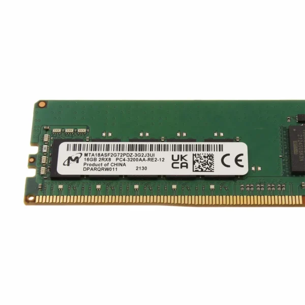 Micron MTA18ASF2G72PDZ-3G2 16GB DDR4-3200 RDIMM PC4-25600 2Rx8 CL22 ECC REG RAM – Bild 6