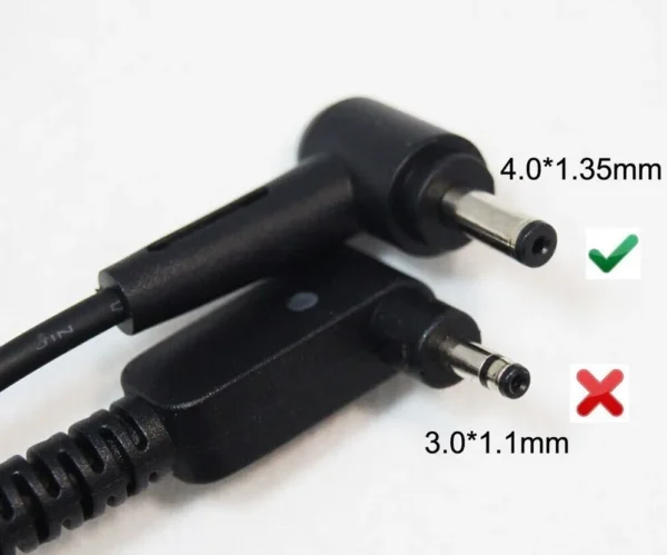Asus Adapter 45W 19V 2.25A 2P(4PHI) UTYPE 4.0x1.35mm Original Netzteil – Bild 7