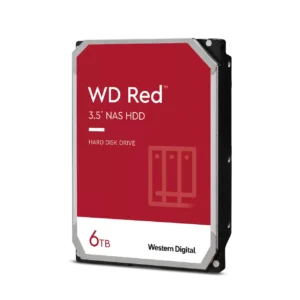 WD RED Plus 6TB 3.5" 5400 Rpm 6Gb/s NAS SATA Hard Drive WD60EFRX WD60EFPX für QNAP