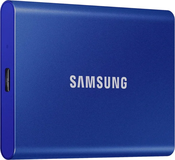 Samsung Portable SSD T7 1TB Externe SSD Blau MU-PC1T0H/WW für Mac, PC, Smartphone – Bild 3