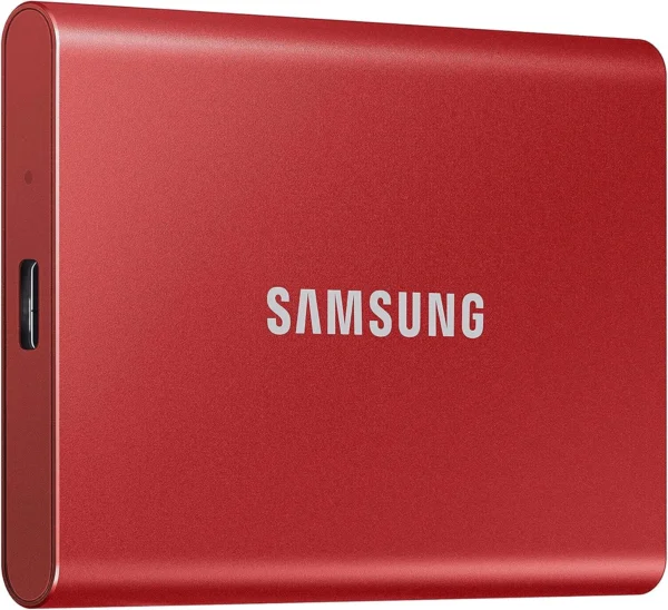 Samsung Portable SSD T7 1TB Externe SSD Rot MU-PC1T0R/WW für Mac, PC, Smartphone, Xbox – Bild 3