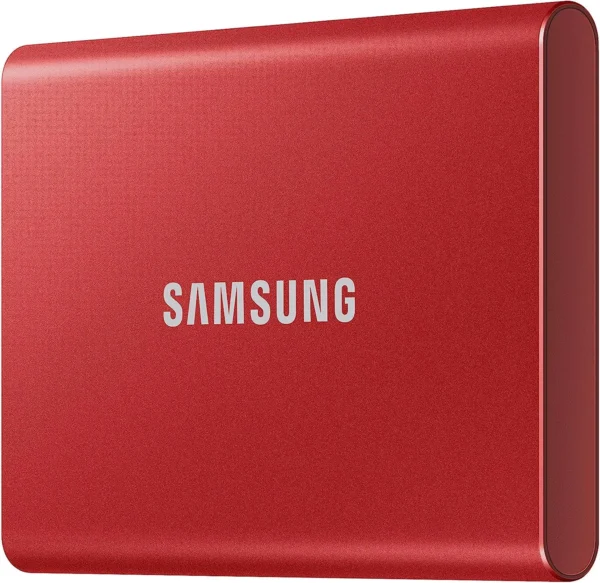 Samsung Portable SSD T7 1TB Externe SSD Rot MU-PC1T0R/WW für Mac, PC, Smartphone, Xbox – Bild 4