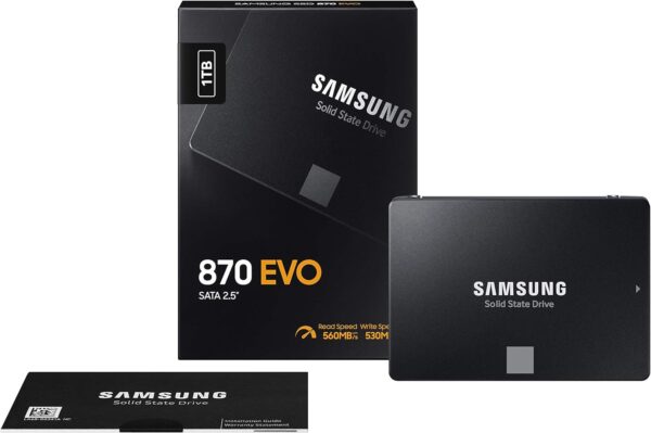 Samsung 870 EVO SATA III 2.5 Zoll - 4 TB SSD MZ-77E4T0B/EU