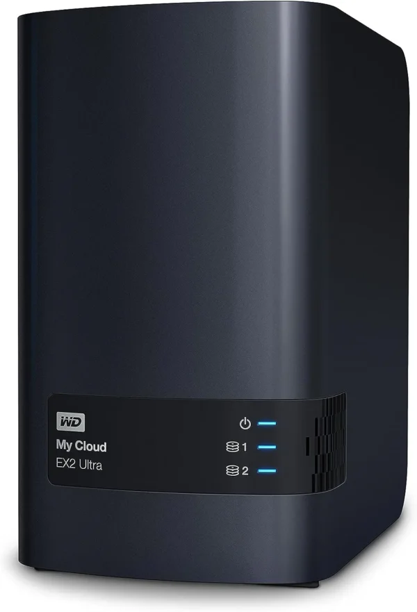 WD My Cloud EX2 Ultra 36 TB Netzwerkspeicher für Backups WDBVBZ0360JCH-EESN – Bild 3