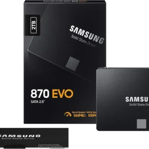 Samsung 870 EVO SATA III 2.5 Zoll - 2 TB SSD MZ-77E2T0B/EU