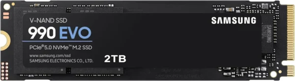Samsung 990 EVO M.2 NVMe PCIe 2TB SSD Festplatte MZ-V9E2T0BW 5 Jahre Garantie