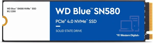 WD Blue SN580 WDS100T3B0E PCIe 4.0 x4 NVMe 1 TB SSD M.2 PCIe 5 Jahre Garantie