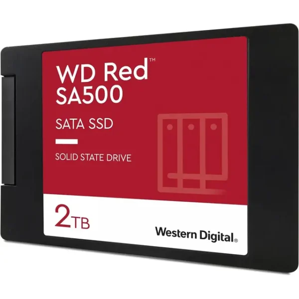 WD Red SA500 NAS 2TB 2,5 SATA SSD Festkörper-Laufwerk WDS200T1R0A – Bild 3