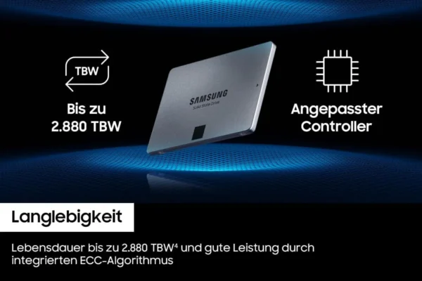 ​Samsung 870 QVO SATA III 2.5 Zoll 2TB SSD MZ-77Q2T0BW