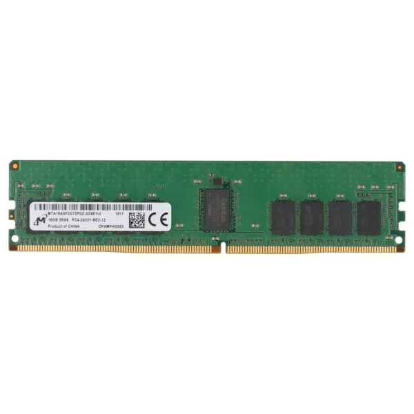 Micron 16GB PC4-2933 2Rx8 PC4-23466U-R ECC MTA18ASF2G72PDZ-2G9 RDIMM Server RAM – Bild 2