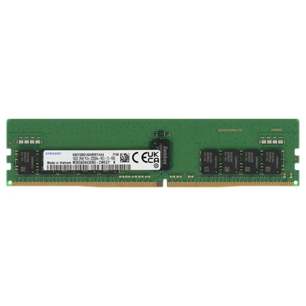 Samsung M393A2K43DB3-CWE 16GB DDR4-3200 RDIMM PC4-25600 2Rx8 CL22 ECC REG RAM