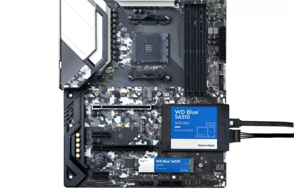 WD Blue SA510 2.5" 4TB SATA 6Gb/s 3D-NAND TLC WDS400T3B0A Upgrade für PC/Laptop – Bild 2