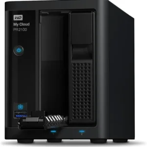 WD My Cloud Pro PR2100 Pro Series 2-Bay Networked Storage NAS WDBBCL0080JBK-EESN