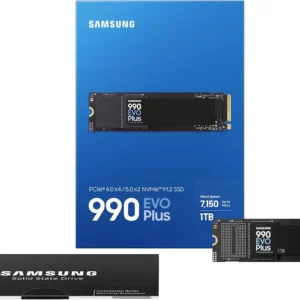 Sams​ung 990 EVO Plus 1TB M.2 NVMe PCIe 4.0 interne SSD Festplatte ​MZ-V9S1T0BW