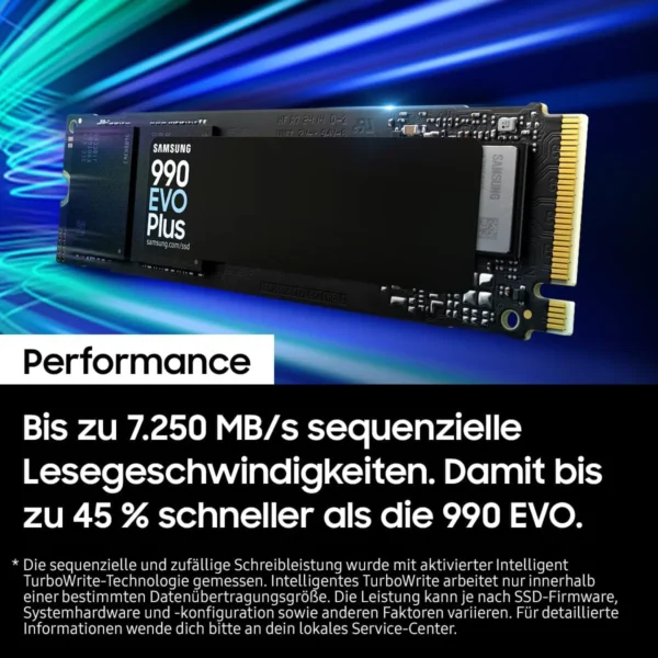 ​Sams​ung 990 EVO Plus 4TB M.2 NVMe PCIe 4.0 interne SSD Festplatte ​MZ-V9S4T0BW – Bild 5