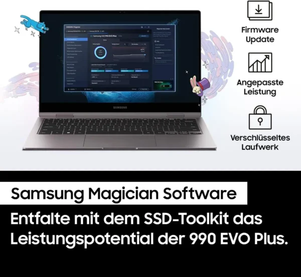 ​Sams​ung 990 EVO Plus 4TB M.2 NVMe PCIe 4.0 interne SSD Festplatte ​MZ-V9S4T0BW – Bild 3