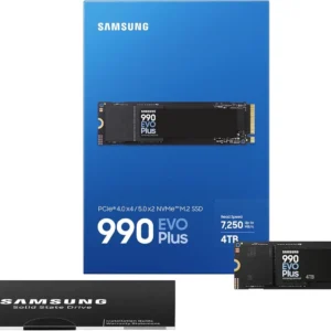 ​Sams​ung 990 EVO Plus 4TB M.2 NVMe PCIe 4.0 interne SSD Festplatte ​MZ-V9S4T0BW