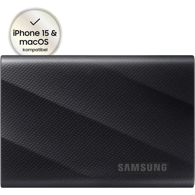 Samsung Portable SSD T9 1 TB USB 3.2 Gen2x2 Typ-C Schwarz bis 2.000 MB/s PC/Mac MU-PG1T0B/EU – Bild 7