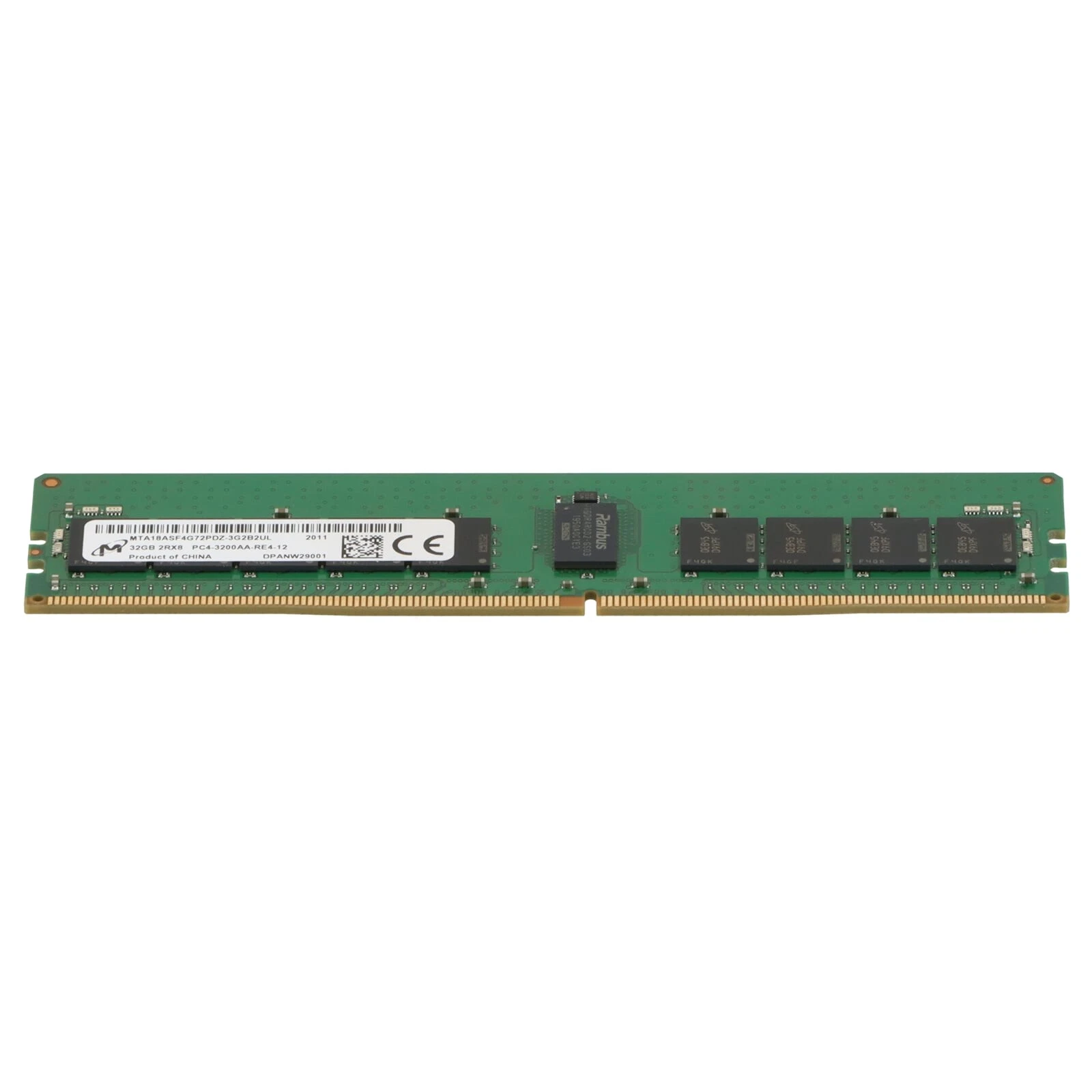 Micron 32GB DDR4 PC4-3200AA 3200MHz 2Rx8 ECC Reg. RAM MTA18ASF4G72PDZ-3G2 – Bild 5