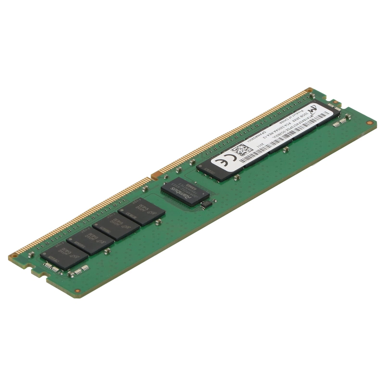Micron 32GB DDR4 PC4-3200AA 3200MHz 2Rx8 ECC Reg. RAM MTA18ASF4G72PDZ-3G2 – Bild 3
