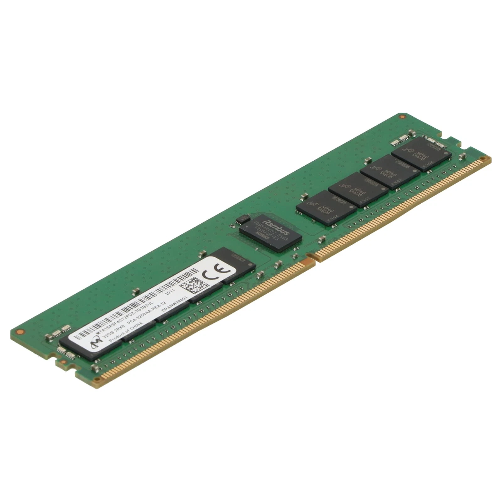 Micron 32GB DDR4 PC4-3200AA 3200MHz 2Rx8 ECC Reg. RAM MTA18ASF4G72PDZ-3G2 – Bild 6